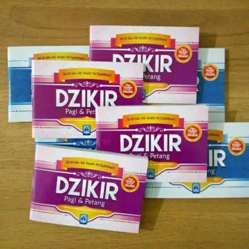 Buku Dzikir Pagi dan Petang (Saku)