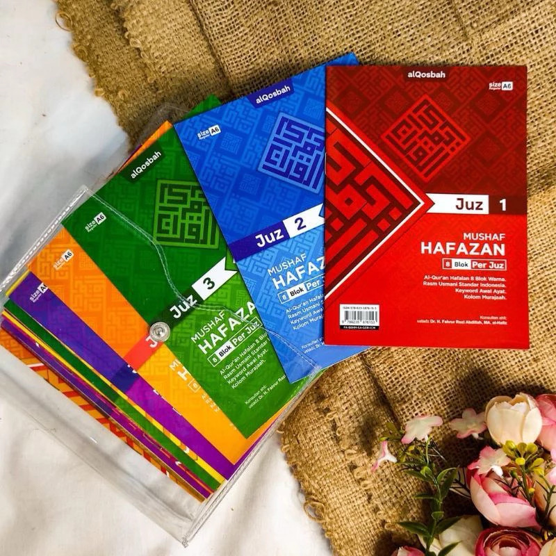 Al-Qur'an Per Juz A6 Hafazan 8 Blok Warna