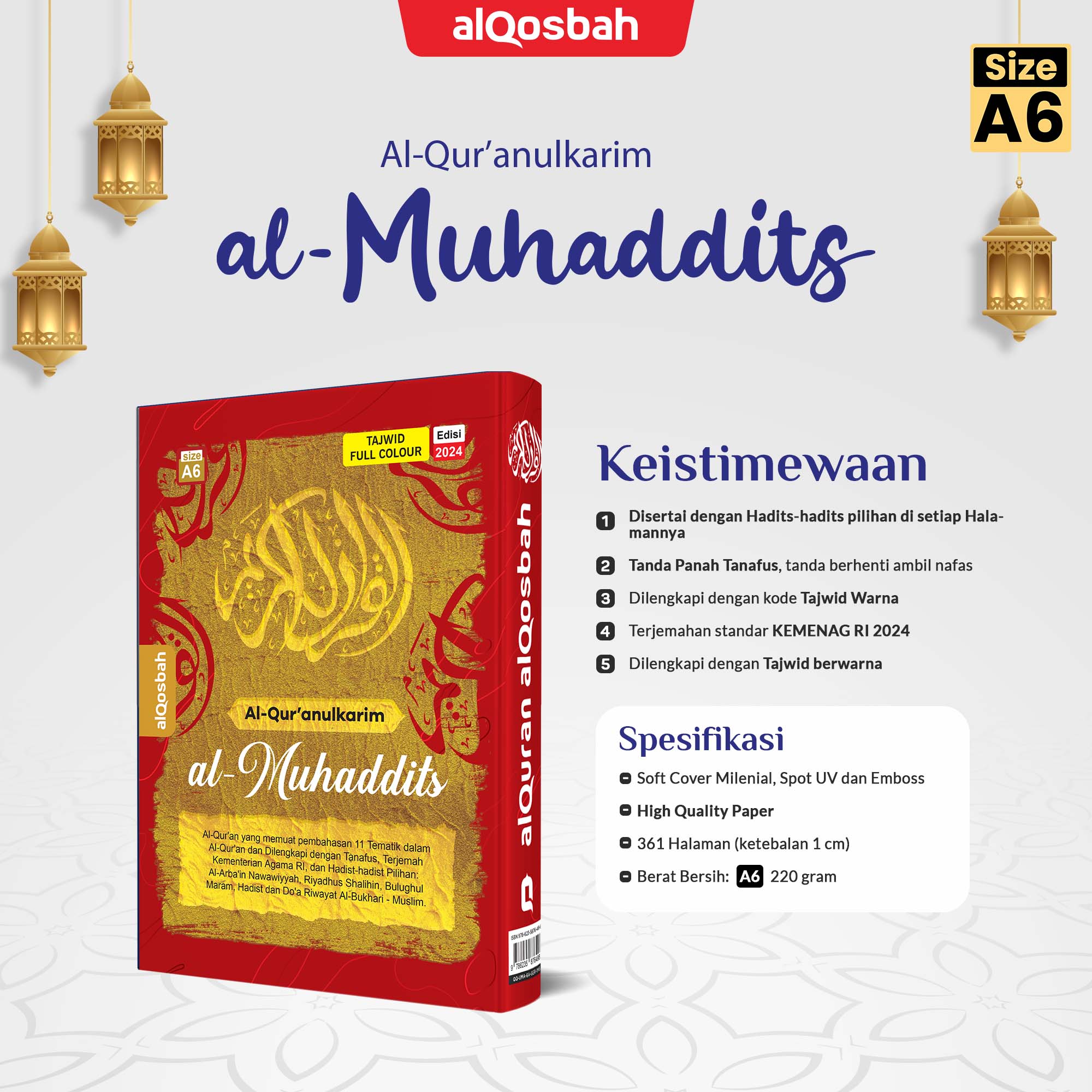 Al Quran Muhaddist HC (Q) A6