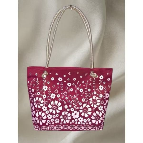 Tas Wanita Serbaguna Tote Bag Resleting Tali Sumbu Uk 38x28cm