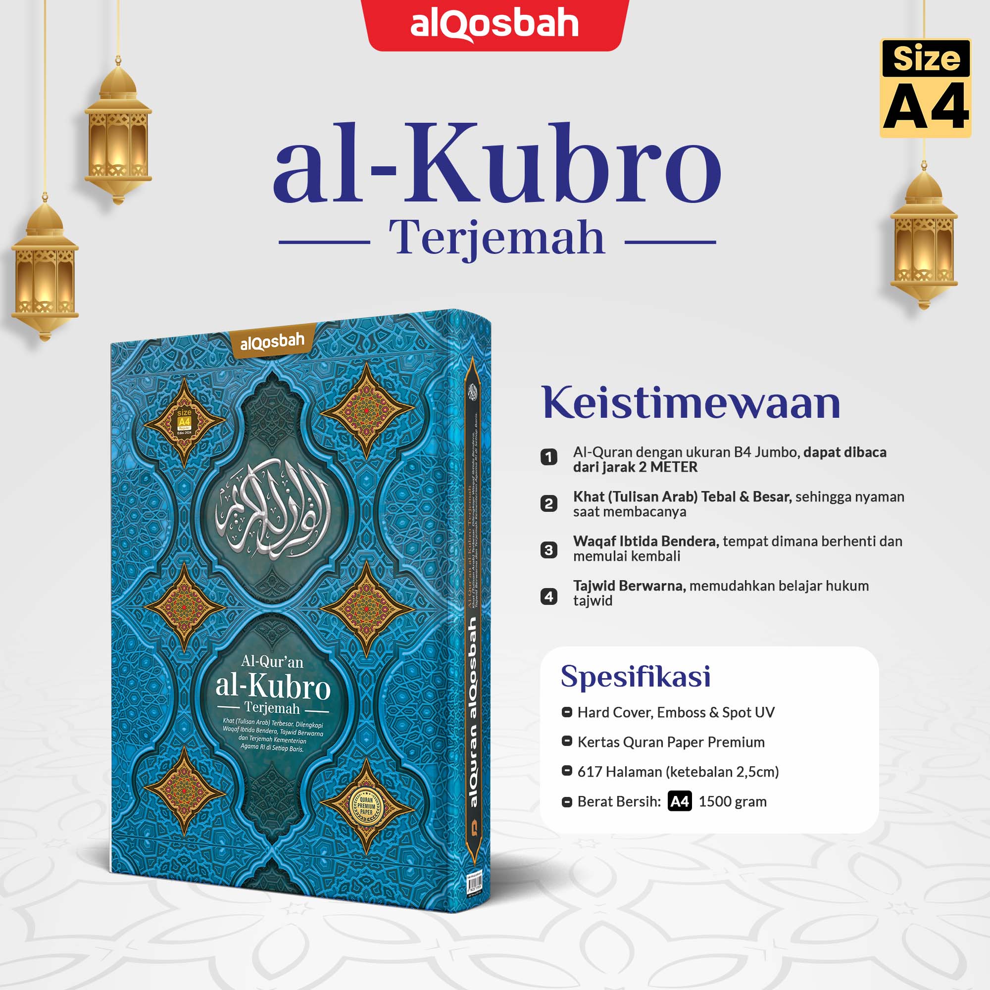 Al-Qur'an Al-Kubro Terjemah A4