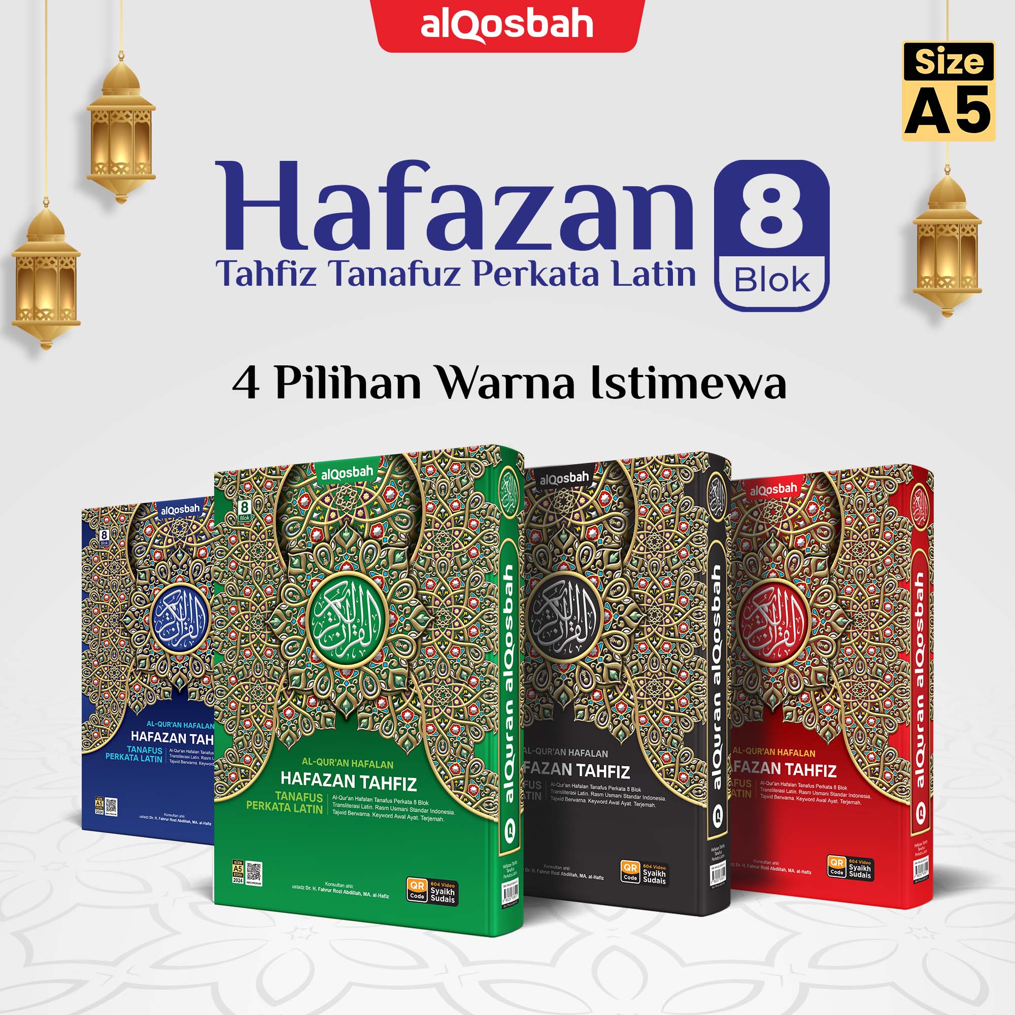 Al Quran Hafazan 8 Tahfiz Tanafus Perkata Latin 4 Kode (Q) A4