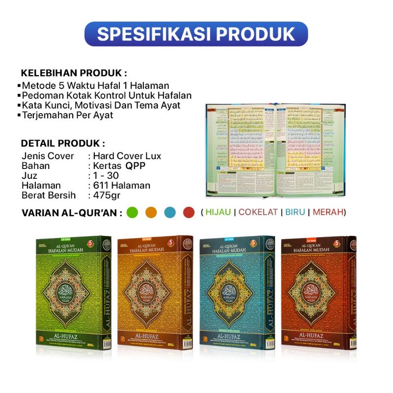 Al-Qur'an Hafalan Al-Hufaz (HC) B6