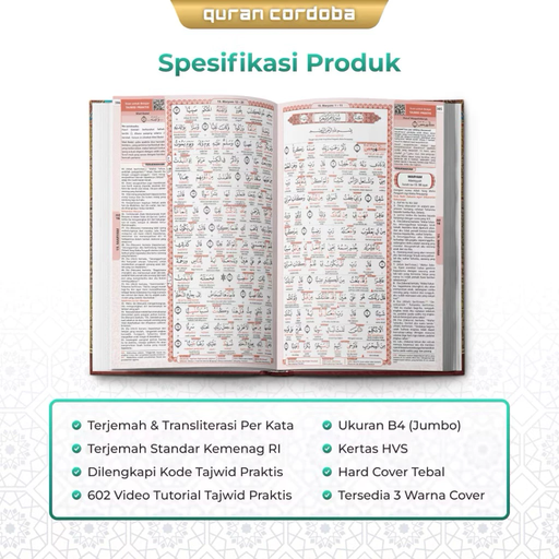 Al-Qur'an Mushowwir Jumbo B4 HVS (New)