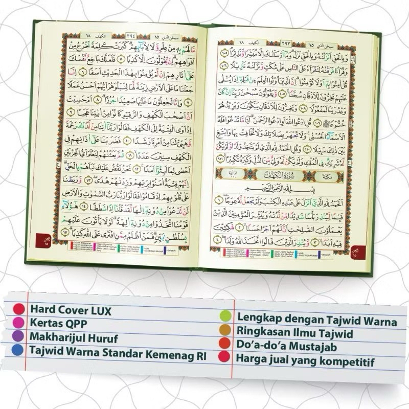 Al-Qur'an Al-Amzar Utsmani Tajwid A4