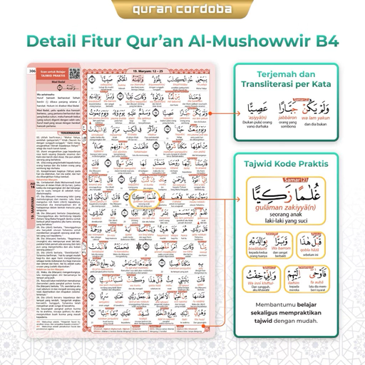 Al-Qur'an Mushowwir Jumbo B4 HVS (New)