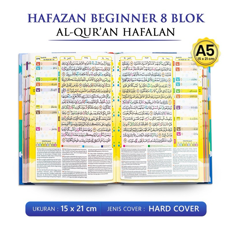 Al-Qur’an Hafazan Beginner 8 Blok A5