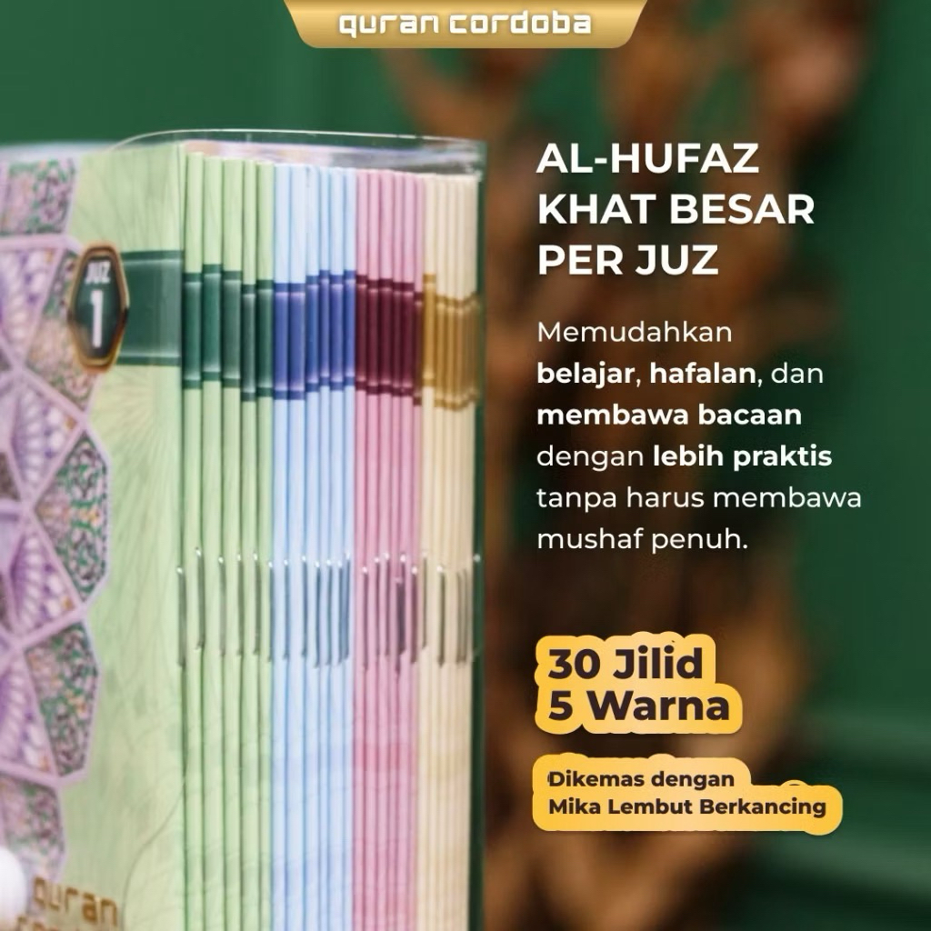 Al-Qur’an Al-Hufaz Per Juz A5 – Al-Qur’an Hafalan Mudah