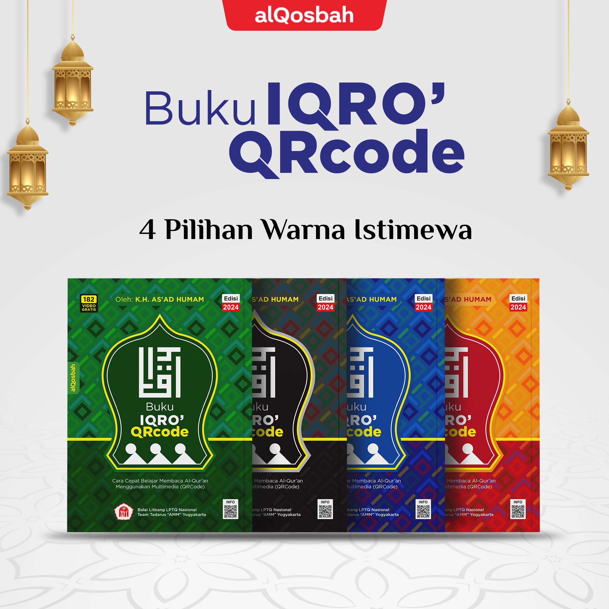 Iqro Milenial QR Code A5