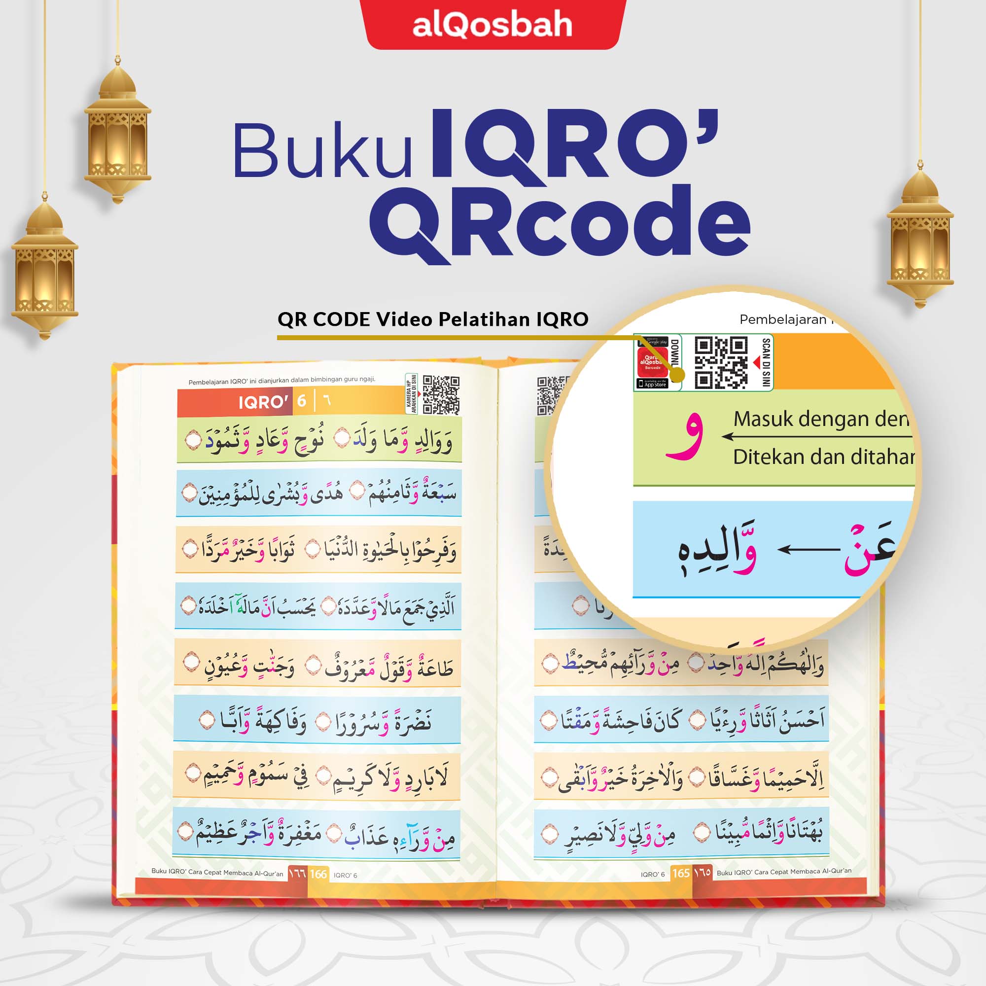 Iqro Milenial QR Code A5