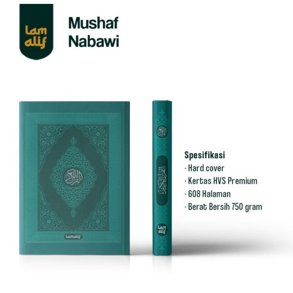 Al-Quran Nabawi LAM ALIF A5 Standar Madinah Non Terjemah