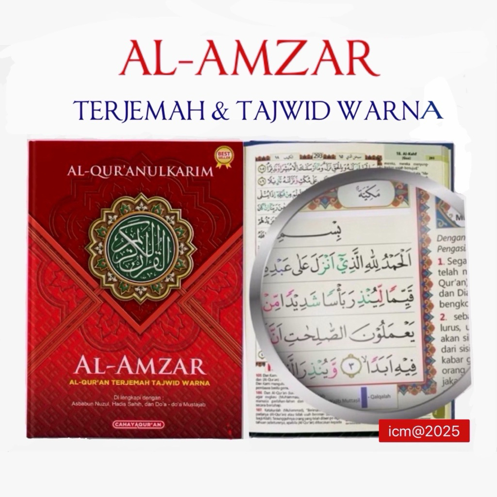 Al-Qur'an Al-Amzar Terjemah Tajwid (HC) A4