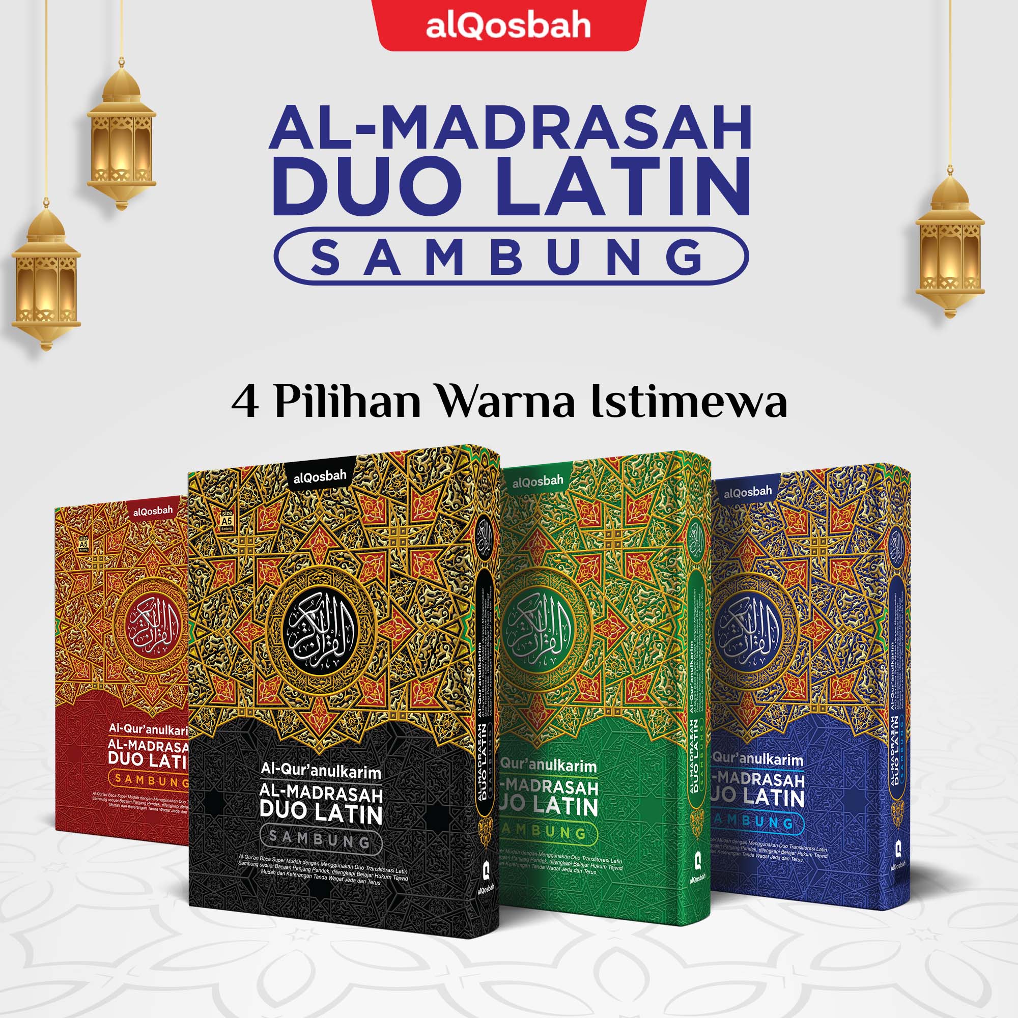 Al-Madrasah Duo Latin Sambung Ukuran A5