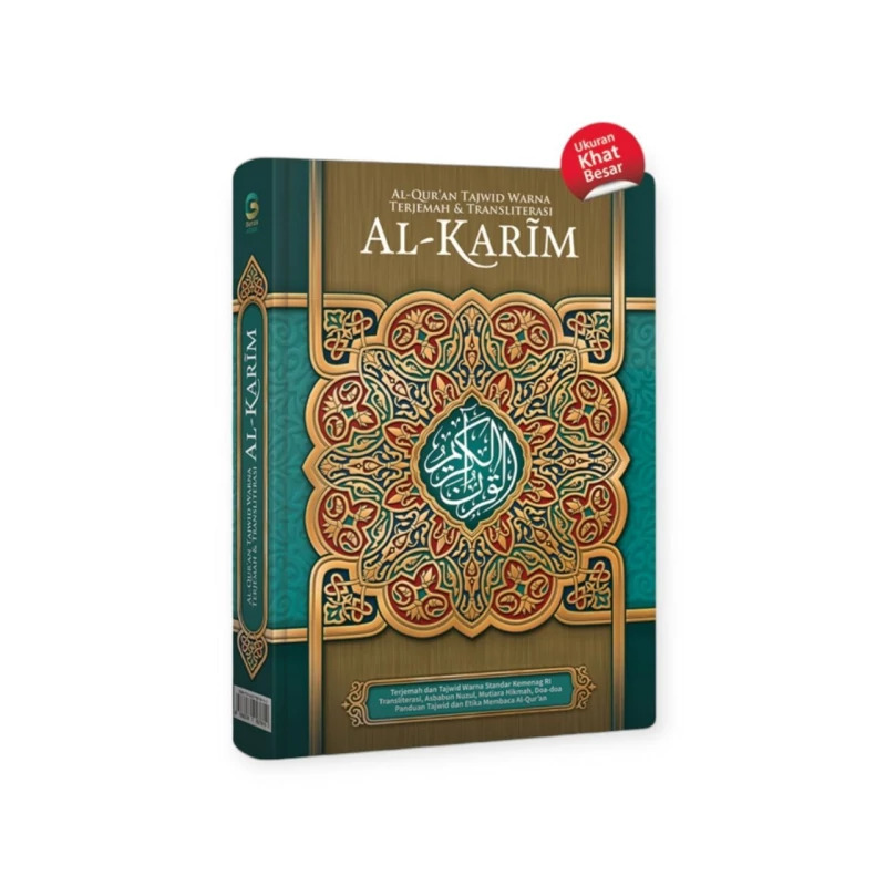 Al-Qur'an Al-Karim A5 – Tajwid Warna, Terjemah & Transliterasi Latin