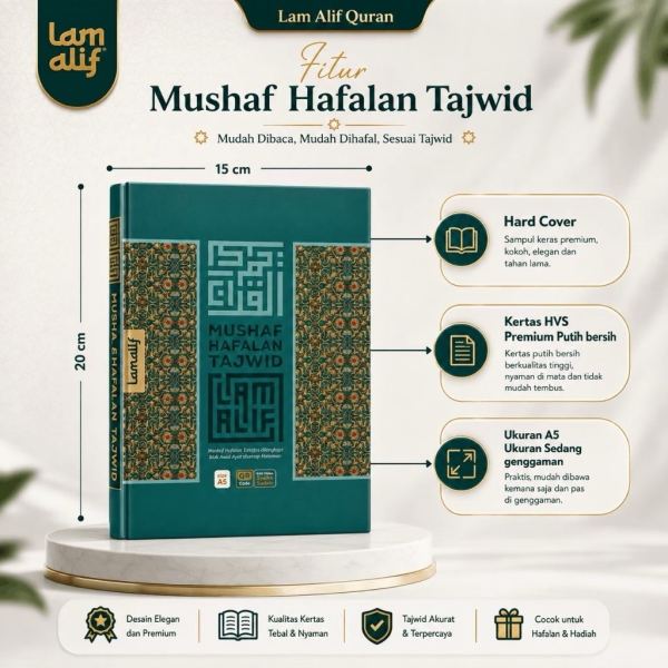 Al-Quran Hafalan Tajwid LAM ALIF A5 Non Terjemah